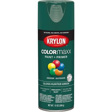 Krylon 12 oz. Gloss Hunter Green COLORmaxx Spray