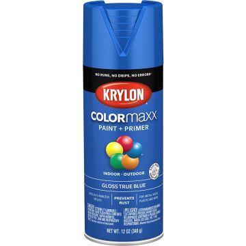 Krylon 12 oz. Gloss True Blue COLORmaxx Spray