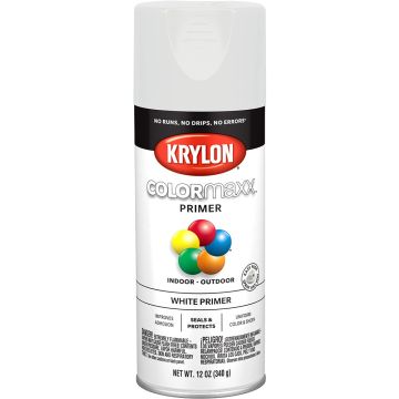 Krylon 12 oz. White Primer COLORmaxx Spray