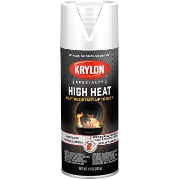 Krylon 12oz High Heat White Spray Paint