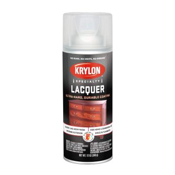 Krylon 12oz Lacquer Gloss Clear Spray