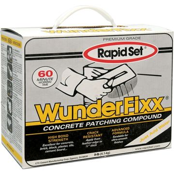 Rapid Set 9lb Box Wunderfixx Concrete Patching Compound