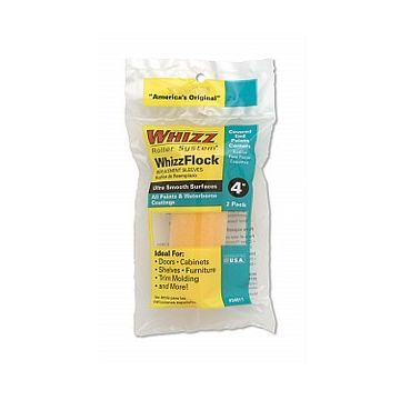 Whizz 4" Orange Flock Mini Roller