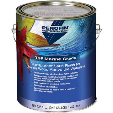 Penofin 1gal Natural Architectural TSF Marine Grade Satin Wood Finish