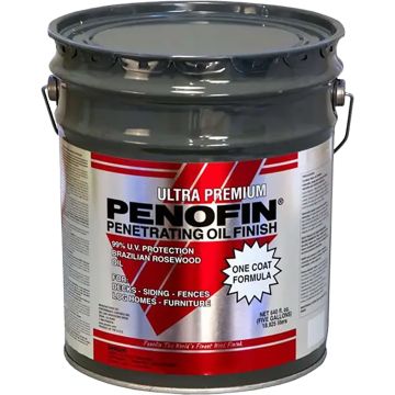Penofin 5gal Clear Red Label Ultra Premium Penetrating Oil Finish (Low Odor)