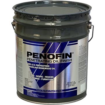 Penofin 5gal Clear Premium Blue Label Penetrating Oil Finish (Low Odor)