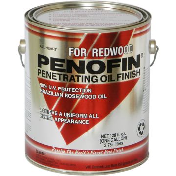Penofin 1gal All Heart Penetrating Oil Finish for Redwood (Low Odor)