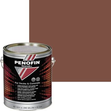 Penofin 1gal Terra Cotta RenewAll Elastomeric Deck & Concrete Coating
