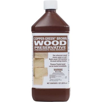 Green Products qt Copper-Green Brown Wood Preservative