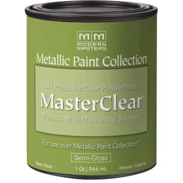 Modern Masters 30 oz Semi Gloss Master Clear Metallic Topcoat