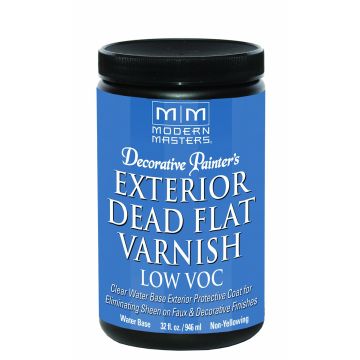 Modern Masters qt Ext Dead Flat Varnish (Low VOC)