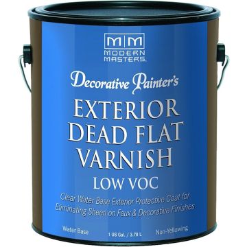 Modern Masters 1gal Ext Dead Flat Varnish (Low VOC)