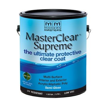 Modern Masters 1gal Semi Gloss Masterclear Supreme Protective Clear Coat