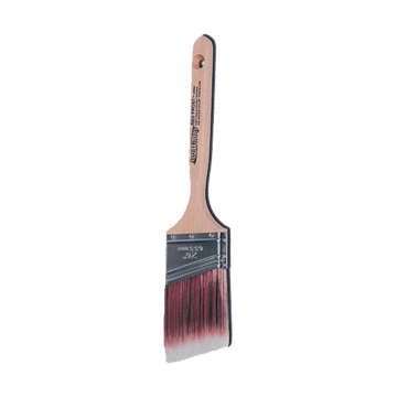 ArroWorthy 3" Red Frost Angular Sash Paint Brush