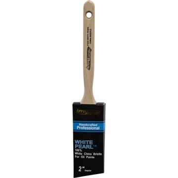 ArroWorthy 2" White China Bristle Professional Angle Sash Brush Paint Brush