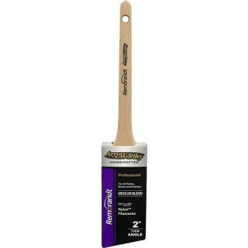 Arroworthy 2" Rembrandt Rattail Angular Sash Paint Brush