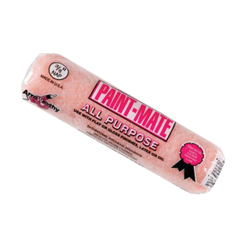 ArroWorthy 9" x 3/8" Nap Paint-Mate All Purpose Roller Cover