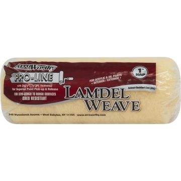 ArroWorthy 9" x 1" Nap Lamdel Weave Roller Cover