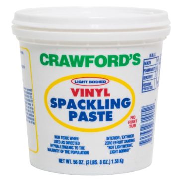 Crawfords qt Spackling Paste Plastic Container