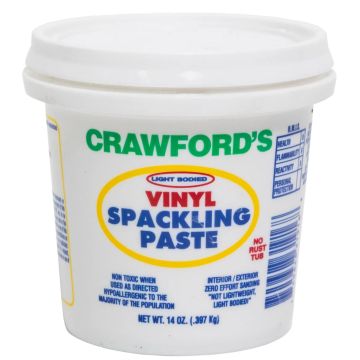 Crawfords Light Bodied Spackling Paste (Plastic Container)