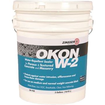 Okon 5gal W-2 WB Water Repellent Sealer Med Density Porous