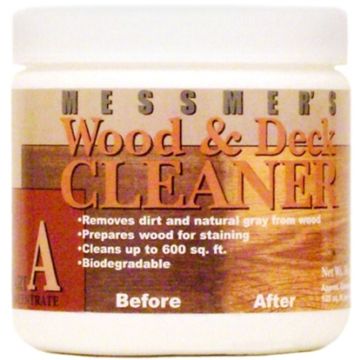 Messmers 16oz Part A Powder Concentrate Wood Cleaner & Brightener