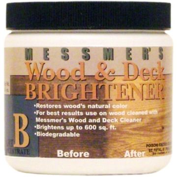 Messmers 16oz Part B Powder Concentrate Wood Cleaner & Brightener