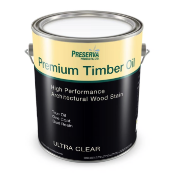 Preserva 1gal Ultra Clear Premium Timber Oil Exterior Wood Stain