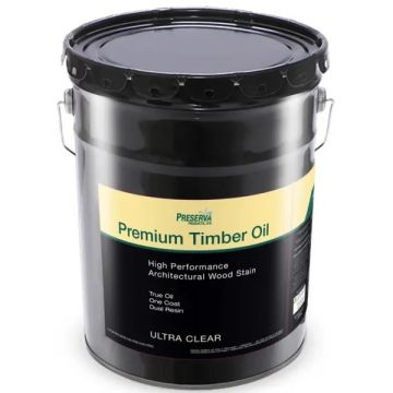 Preserva 5gal Ultra Clear Premium Timber Oil Exterior Wood Stain