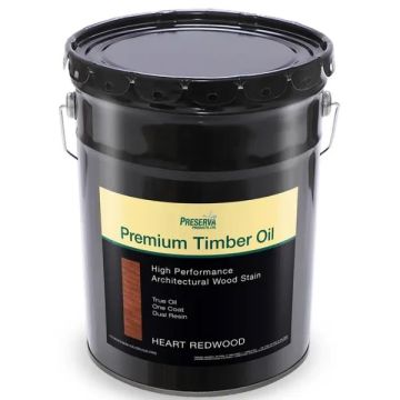 Preserva 5gal Heart Redwood Premium Timber Oil Exterior Wood Stain