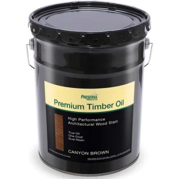 Preserva 5gal Canyon Brown Premium Timber Oil Exterior Wood Stain