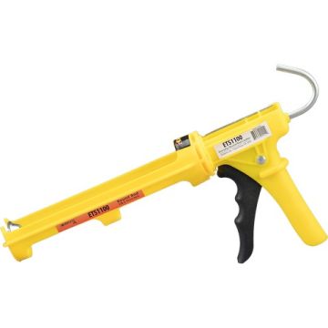 Dripless 10oz Composite Body Round Rod Caulk Gun w/10:1 Thrust Ratio