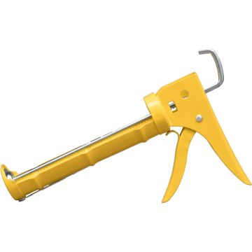 Dripless 10oz Cradle Ratchet Drive Caulk Gun w/10:1 Thrust Ratio