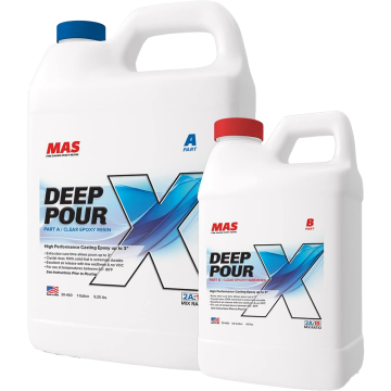 MAS Epoxies 1.5gal Kit Deep Pour X Epoxy Resin