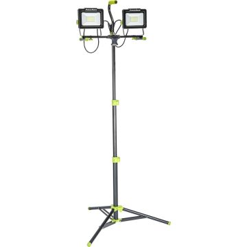 Powersmith 14,000 Lumen Dual-Hea LED Work Light w/ Tripod