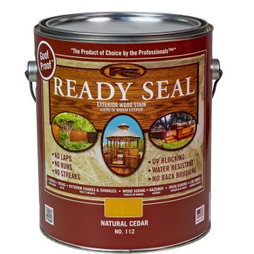 Ready Seal 1gal Natural Cedar Stain & Sealer for Wood