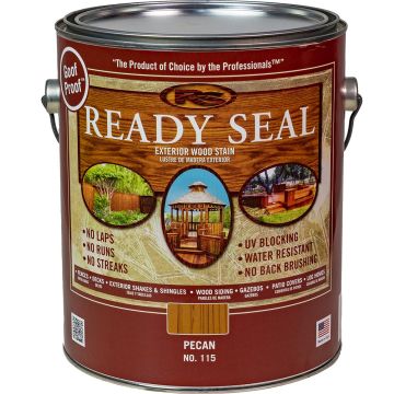 Ready Seal 1gal Pecan Stain & Sealer for Wood