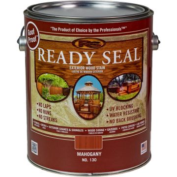 Ready Seal 1gal Mahogany Stain & Sealer for Wood