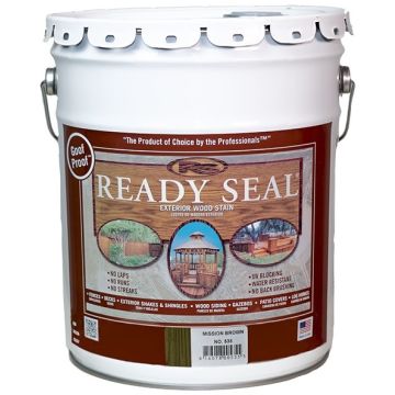 Ready Seal 5gal Mission Brown Stain & Sealer for Wood