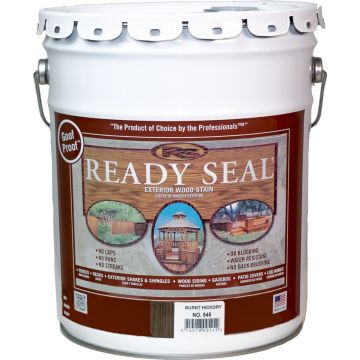 Ready Seal 5gal Burnt Hickory Stain & Sealer for Wood