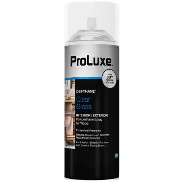ProLuxe 11.5oz Clear Gloss Defthane Interior/Exterior Polyurethane Aerosol Spray