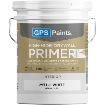 GPS Paints 5gal High Hide Drywall Primer