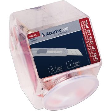 American Line 18mm 8-Point Neon Snap Off Knife (Case of 25)