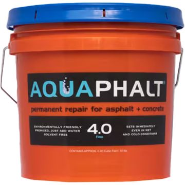 Aquaphalt 4.0 3.5gal Black Fine Permanent Asphalt Small Repair