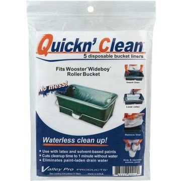 Wooster quicken Clean Wideboy Bucket Liner (5pk)