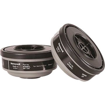 Honeywell Safety Organic Vapor Cartridges Pair (Case of 18)