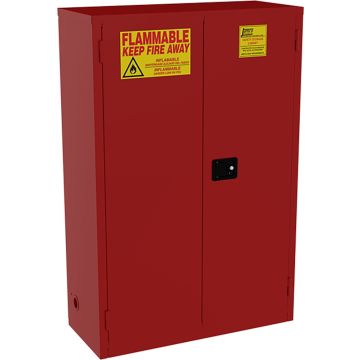 Jamco 18" x 43" x 65" Red Paints & Inks Storage Safety Cabinet w/Self Closing Door