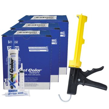 T4P Sashco eXact Color & Dripless Caulk Gun Bundle