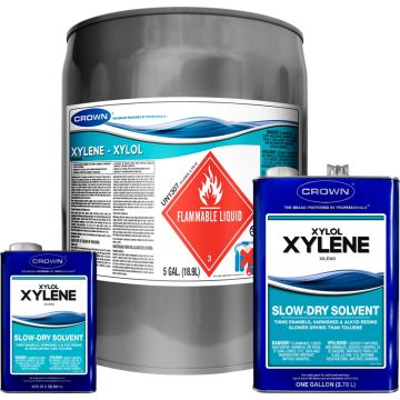 Crown Xylene Slow-Dry Solvents