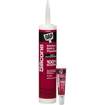 DAP 100% Silicone Kitchen & Bath Sealants